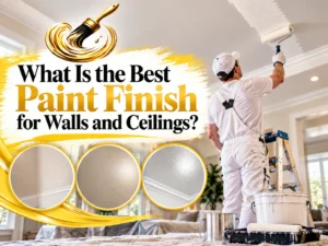 What Is the Best Paint Finish for Walls and Ceilings